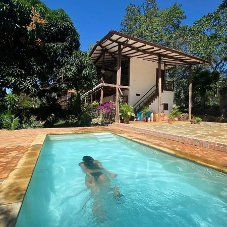 Hostal Villa San Rafael Barichara Exterior foto