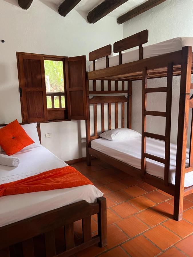 Hostal Villa San Rafael Barichara Exterior foto