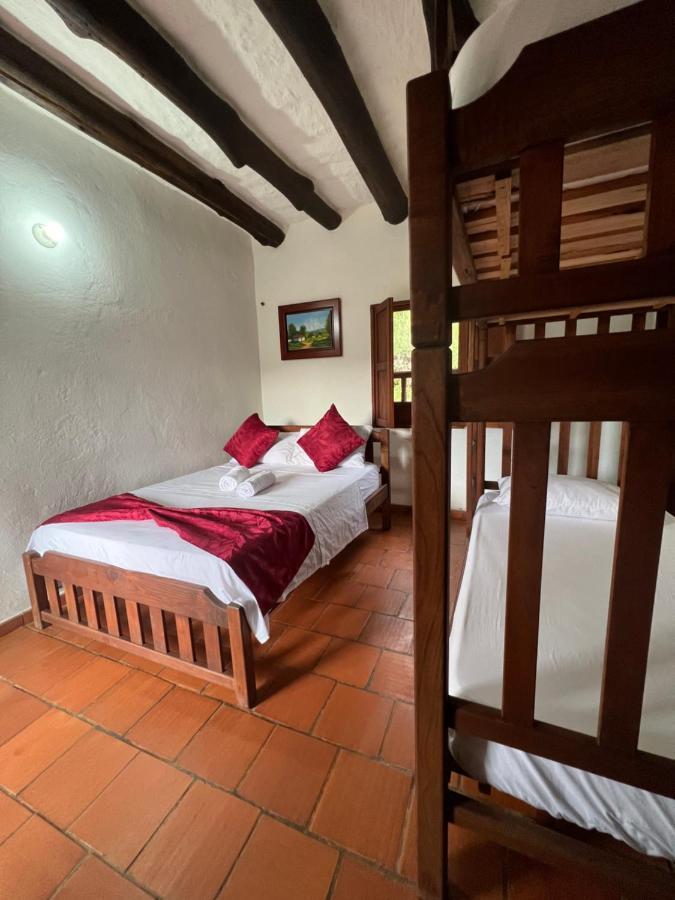 Hostal Villa San Rafael Barichara Exterior foto