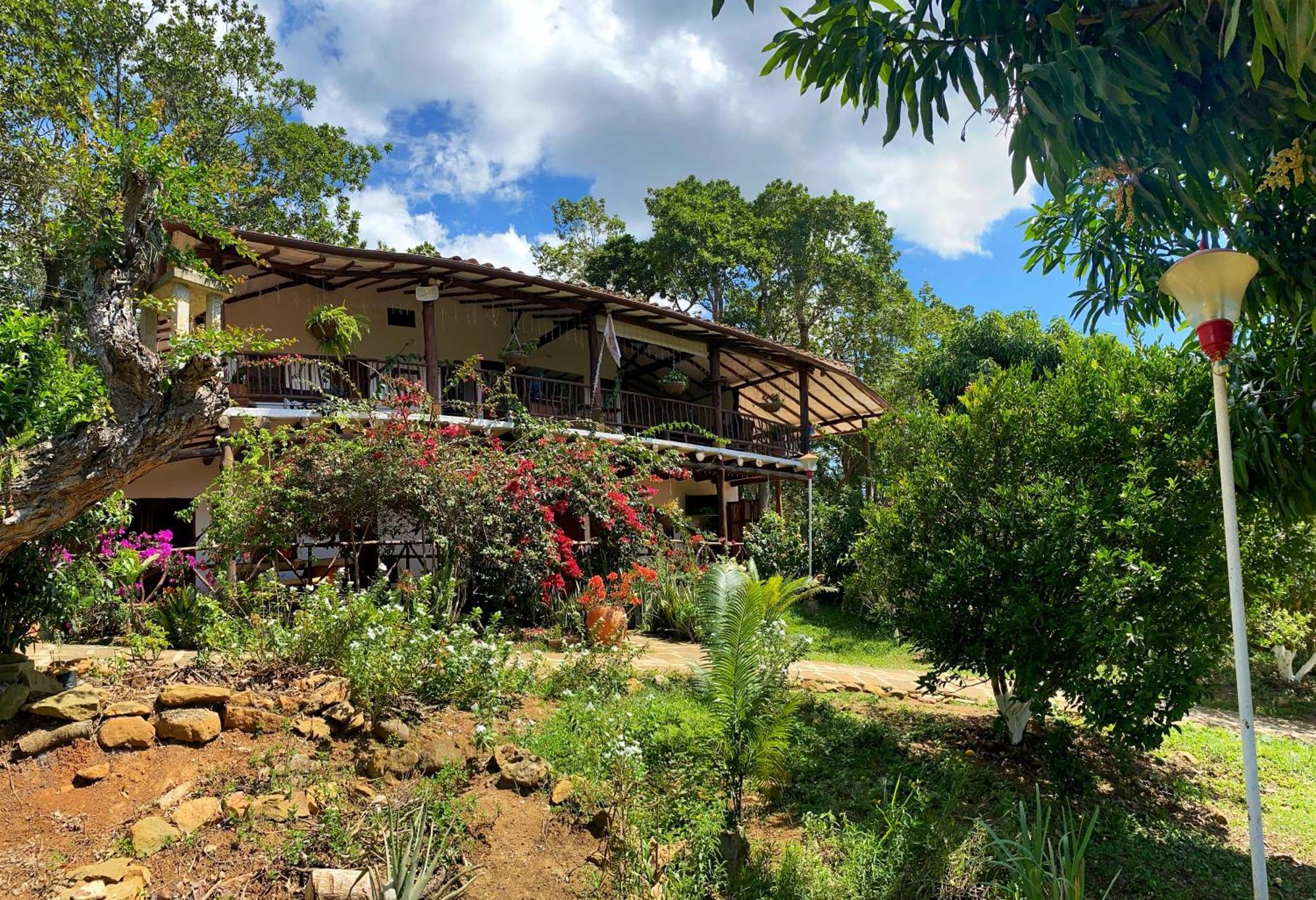 Hostal Villa San Rafael Barichara Exterior foto
