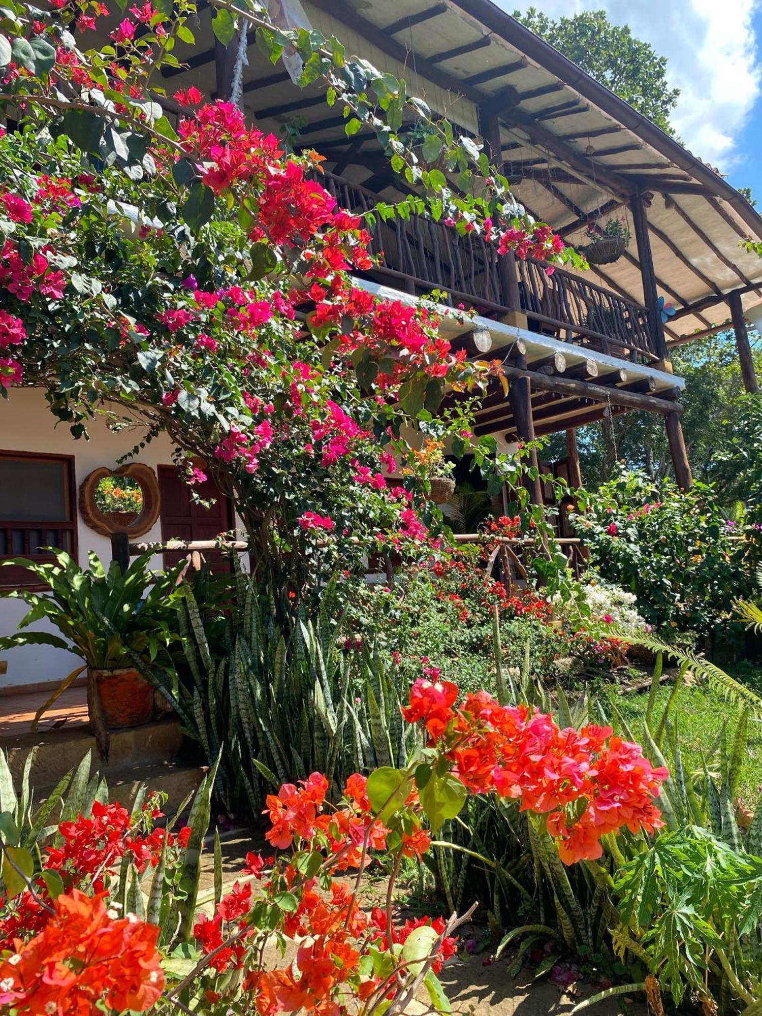 Hostal Villa San Rafael Barichara Exterior foto